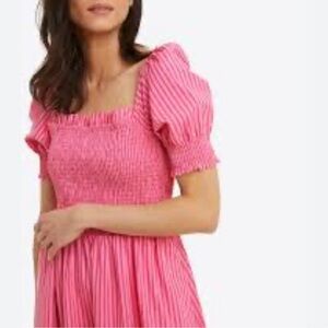 Draper James Cam Smocked Dress 2x